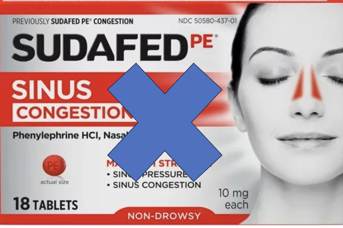 Decongestant in Your Medicine Probably Doesn't Work, Says FDA